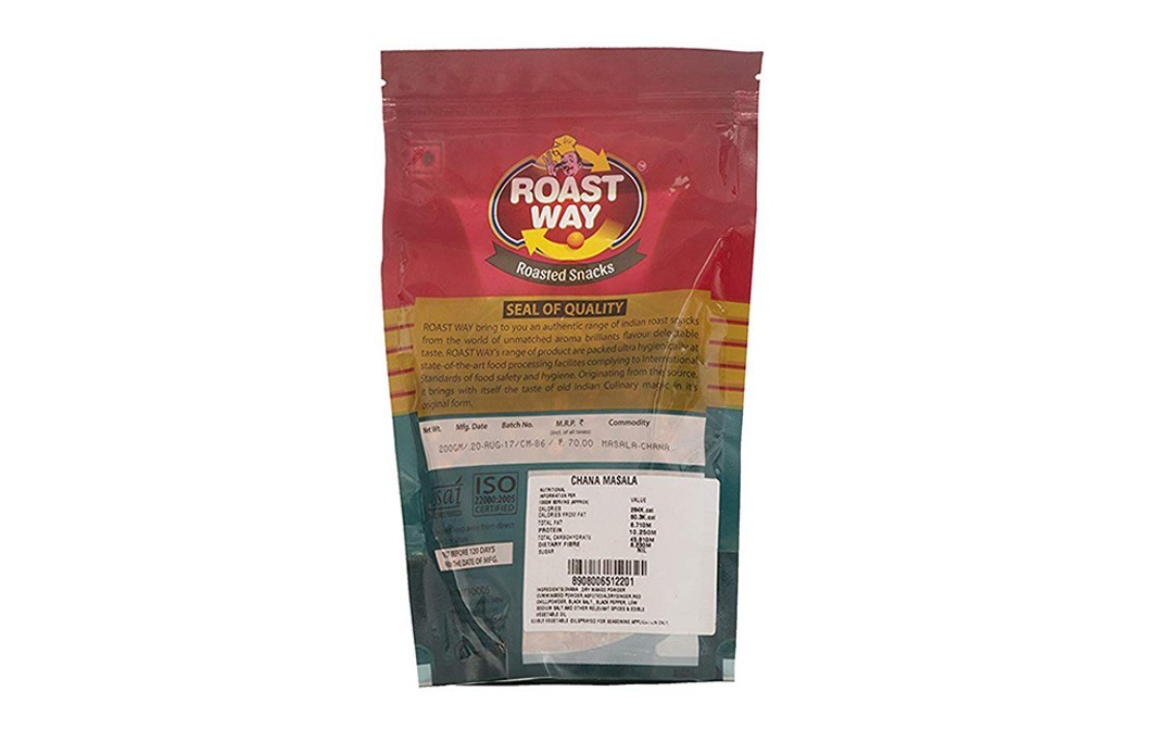Roast Way Roasted Masala Chana    Pack  200 grams
